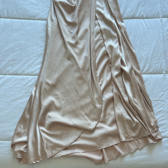 Moda Glam Maxi Dress with High Slit (size 6) - Picture 4 of 5